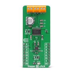 Shop Click Boards Motor Control Stepper Stepper 15 Click Front Shop Click Boards Motor Control Stepper Stepper 15 Click Front