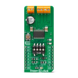 Shop Click Boards Motor Control Stepper Stepper 20 Click Front Shop Click Boards Motor Control Stepper Stepper 20 Click Front
