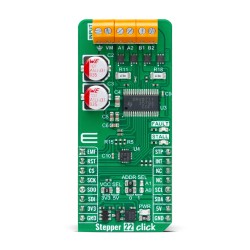 Shop Click Boards Motor Control Stepper Stepper 22 Click Front Shop Click Boards Motor Control Stepper Stepper 22 Click Front