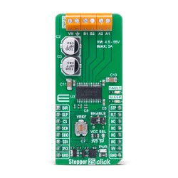 Shop Click Boards Motor Control Stepper Stepper 25 Click Front Shop Click Boards Motor Control Stepper Stepper 25 Click Front