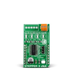 Shop Click Boards Motor Control Stepper Stepper 3 Click Front Shop Click Boards Motor Control Stepper Stepper 3 Click Front
