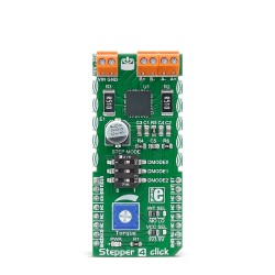 Shop Click Boards Motor Control Stepper Stepper 4 click Front Shop Click Boards Motor Control Stepper Stepper 4 click Front