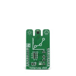 Shop Click Boards Sensors Temperature & humidity Temp-Log Click Front Shop Click Boards Sensors Temperature & humidity Temp-Log Click Front