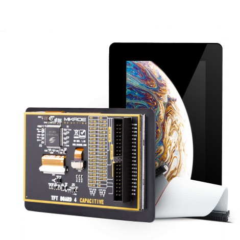 TFT Board 4 Capacitive With Bezel TFT Board 4 Capacitive With Bezel