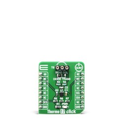 Thermo 17 Click - TMP451-Q1 Temperature Sensing Module - Front Thermo 17 Click - TMP451-Q1 Temperature Sensing Module - Front