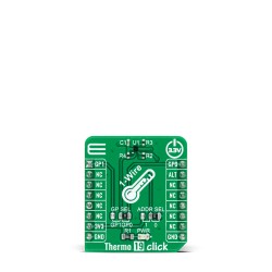 Shop Click Boards Sensors Temperature & humidity Thermo 19 Click Front Shop Click Boards Sensors Temperature & humidity Thermo 19 Click Front
