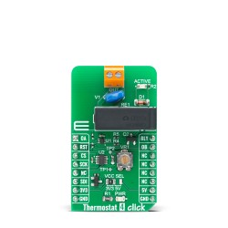 Shop Click Boards Sensors Temperature & humidity Thermostat 4 Click Front Shop Click Boards Sensors Temperature & humidity Thermostat 4 Click Front