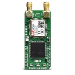 Shop Click Boards Wireless Connectivity Thingstream Click Front Shop Click Boards Wireless Connectivity Thingstream Click Front