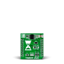 Timer Click Featuring DS1682 Real-Time Clock with Built-in EEPROM - Front Timer Click Featuring DS1682 Real-Time Clock with Built-in EEPROM - Front