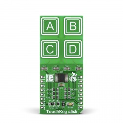 MikroElektronikas TouchKey click front MikroElektronikas TouchKey click front