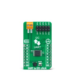 Shop Click Boards Interface I2C UART to I2C Click Front Shop Click Boards Interface I2C UART to I2C Click Front