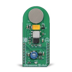 Ultrasonic 2 Click with PGA460 Ultrasonic Sensor Interface - Front Ultrasonic 2 Click with PGA460 Ultrasonic Sensor Interface - Front