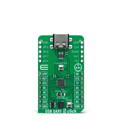 Shop Click Boards Interface USB USB UART 5 Click Front Shop Click Boards Interface USB USB UART 5 Click Front