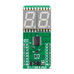 Shop Click Boards Display & LED LED Segment UT-L 7-SEG B Click Front Shop Click Boards Display & LED LED Segment UT-L 7-SEG B Click Front