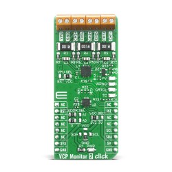 Shop Click Boards Mixed Signal Measurements VCP monitor 2 Click Front Shop Click Boards Mixed Signal Measurements VCP monitor 2 Click Front