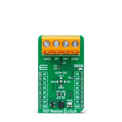 Shop Click Boards Mixed Signal Measurements VCP Monitor 5 Click Front Shop Click Boards Mixed Signal Measurements VCP Monitor 5 Click Front