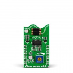 Shop Click Boards Sensors Motion Vibra sense Click Front Shop Click Boards Sensors Motion Vibra sense Click Front