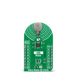 Shop Click Boards HMI Haptic Vibro Motor 3 Click Front Shop Click Boards HMI Haptic Vibro Motor 3 Click Front