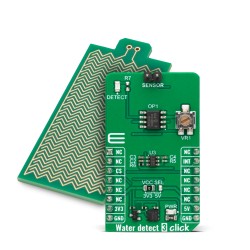 Shop Click Boards Sensors Miscellaneous Water Detect 3 Click Front Shop Click Boards Sensors Miscellaneous Water Detect 3 Click Front