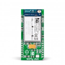 Mikroe Wireless Connectivity WiFly Click front Mikroe Wireless Connectivity WiFly Click front