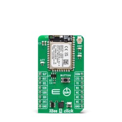 Shop Click Boards Wireless Connectivity ZigBee XBee 4 Click Front Shop Click Boards Wireless Connectivity ZigBee XBee 4 Click Front
