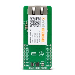 Shop Click Boards Interface Ethernet XPort EDGE Click Front Shop Click Boards Interface Ethernet XPort EDGE Click Front