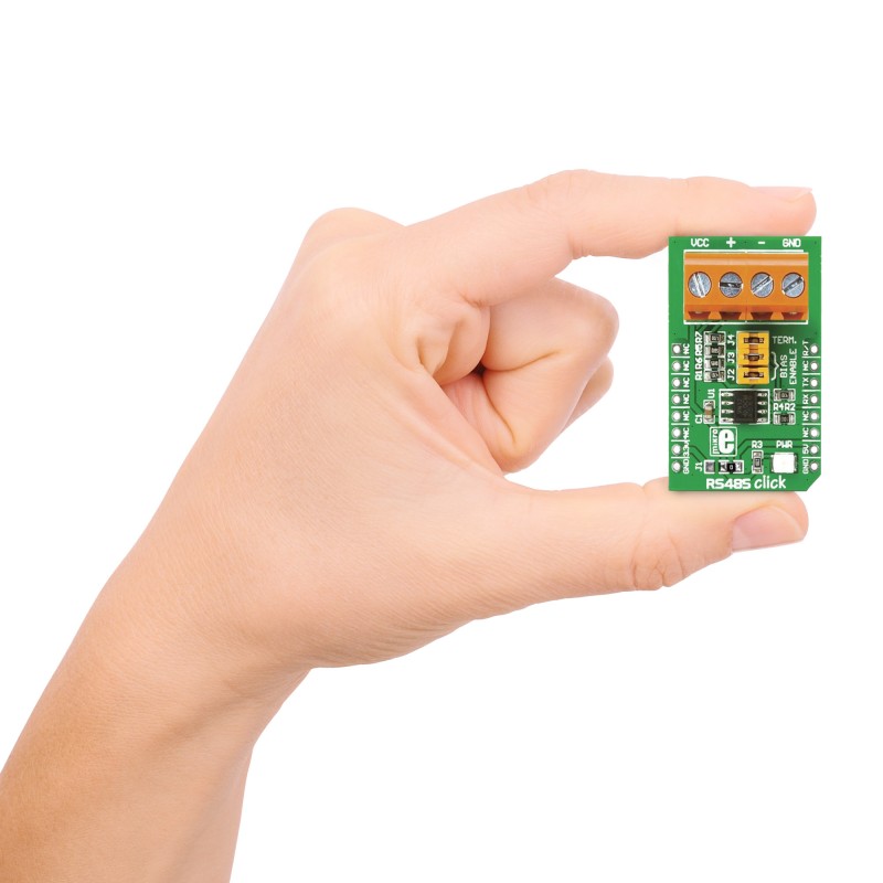 RS485 click 5V - Breakout board for ADM485 transciever IC