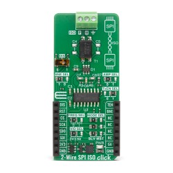 Shop Click Boards Interface SPI 2-Wire SPI ISO Click Front