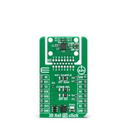 3D Hall 15 Click - I2C - For 3D magnetic field measurement