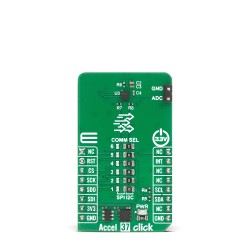 Accel 37 Click - 3-Axis MEMS Accelerometer | MIKROE-6945