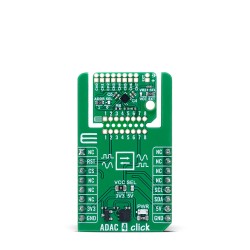 Shop Click Boards Mixed Signal ADC-DAC ADAC 4 Click Front