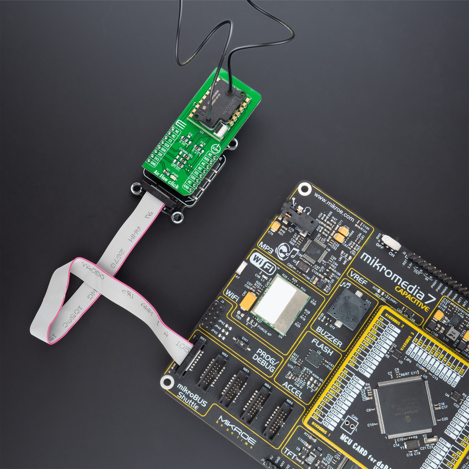 Flow Click Sensor Air Flow Click | Mikroe