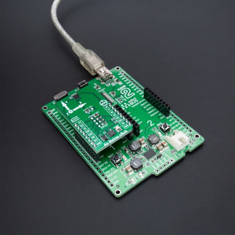 Air Motion Click with ICM-40627 6-Axis Motion Sensor