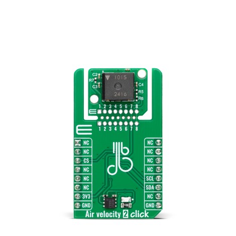 Shop Click Boards Sensors Environmental Air Velocity 2 Click Front
