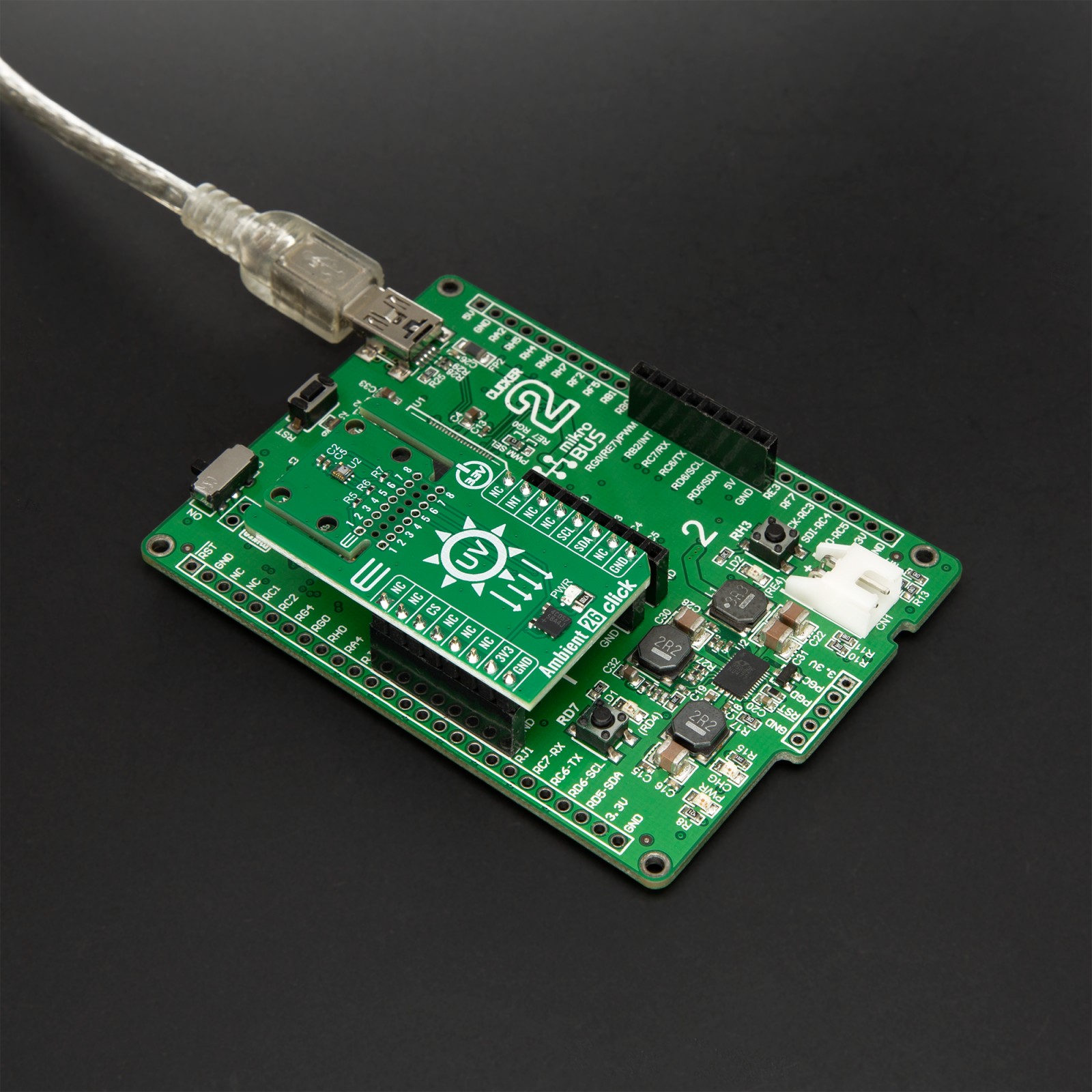 Ambient 26 Click - ALS/UVS Sensor | MIKROE-6856