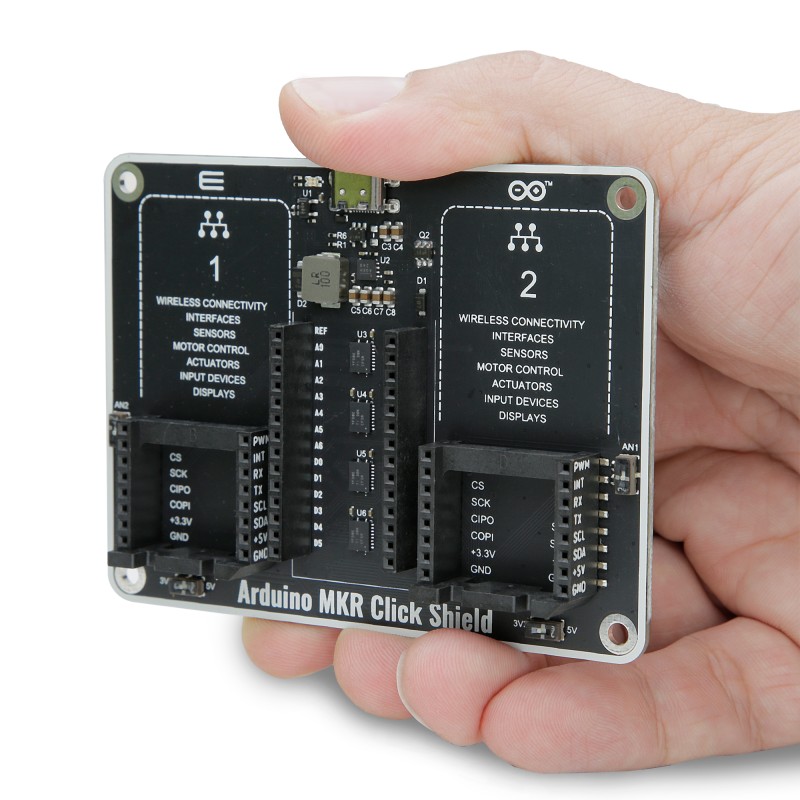 Arduino Clkpr Arduino MKR Click Shield