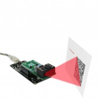 Barcode Click – LV3296 2D Scanner Engine | mikroBUS™