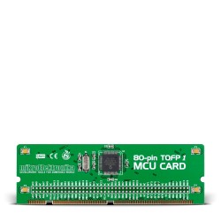 BIGdsPIC6 80-pin MCU Card with dsPIC30F6014A