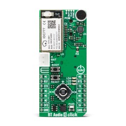 Shop Click Boards Audio & Voice Speech recognition BT Audio 4 Click Front