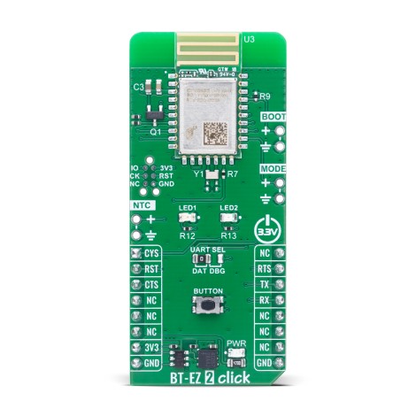 Shop Click Boards Wireless Connectivity BT/BLE BT-EZ 2 Click Front