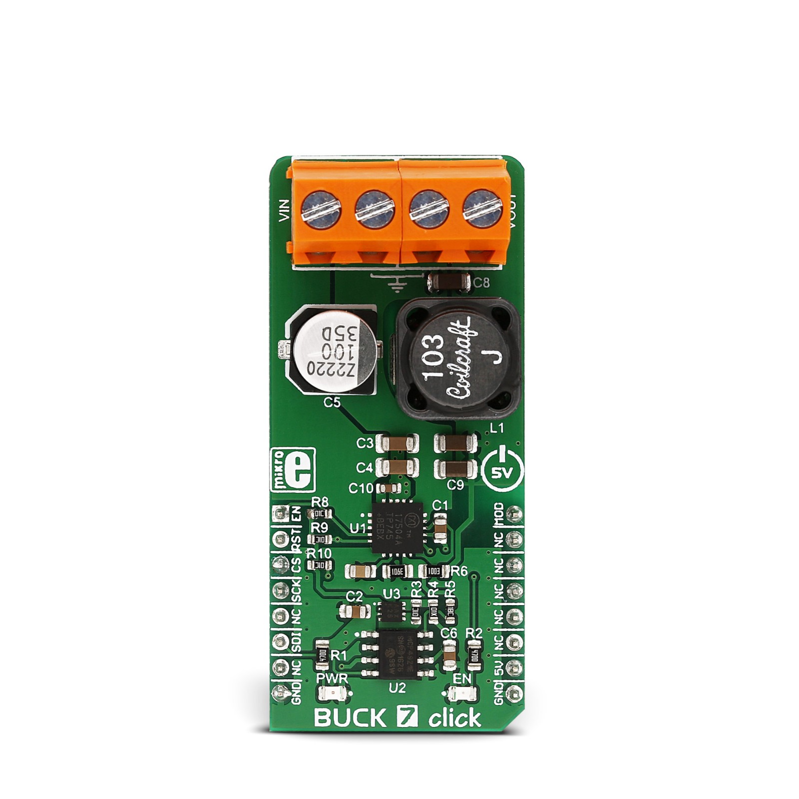 Buck 7 click | Mikroelektronika