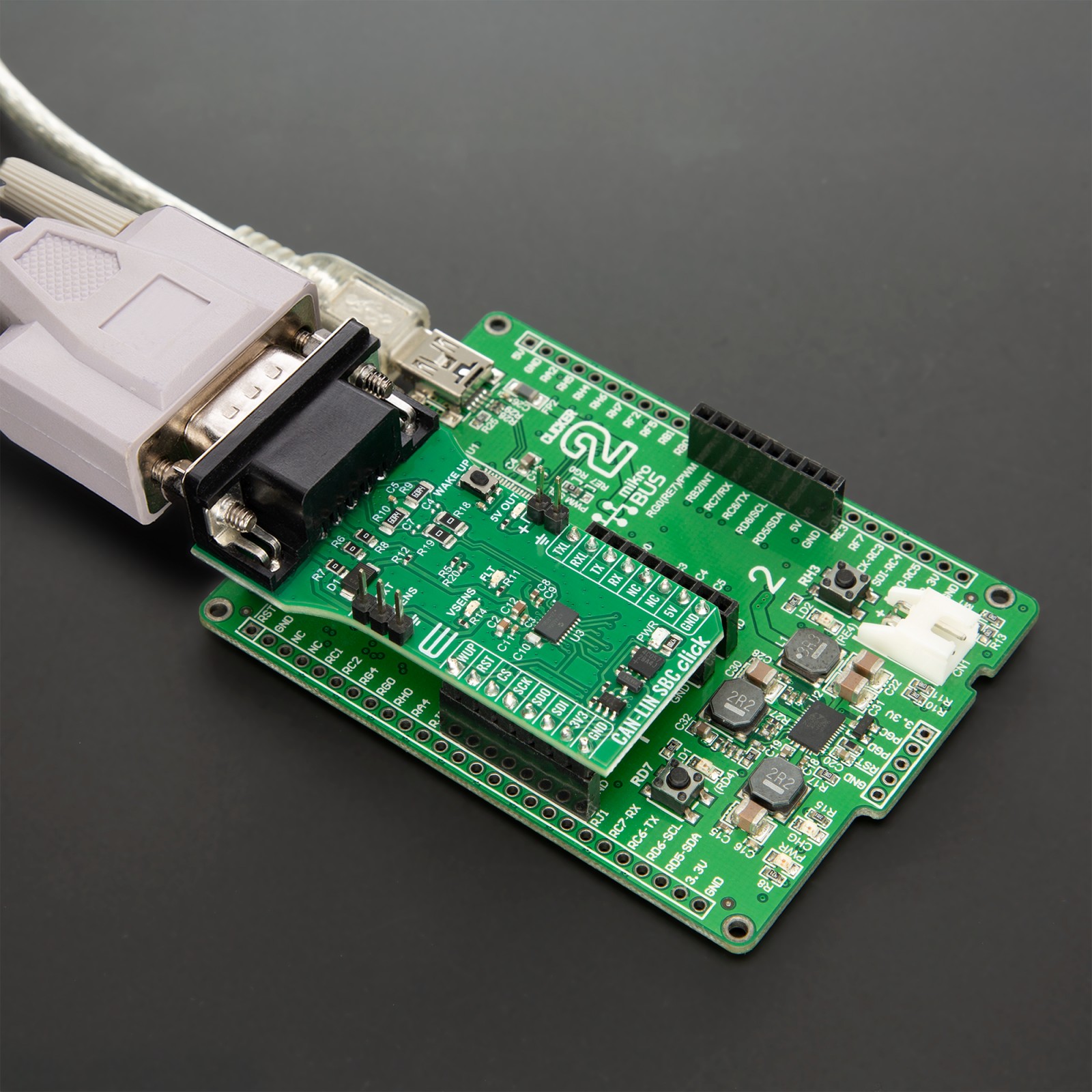 CAN-LIN SBC Click - CAN-LIN System Basis Chip (SBC) | MIKROE-6530