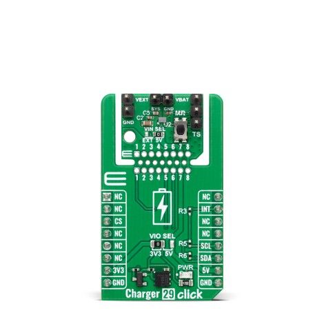 Shop Click Boards Power Management Battery charger Charger 29 Click Front