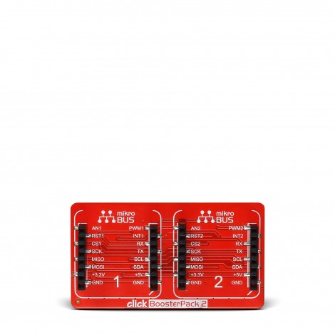 Click BoosterPack 2 — extension for TI LaunchPad™ | MikroElektronika