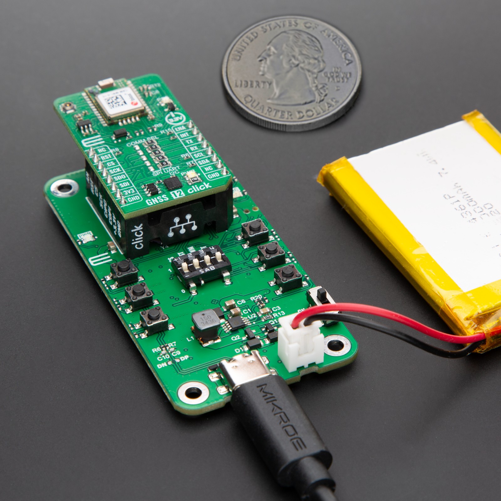 Click Logger - For portable data logging| MIKROE-6548