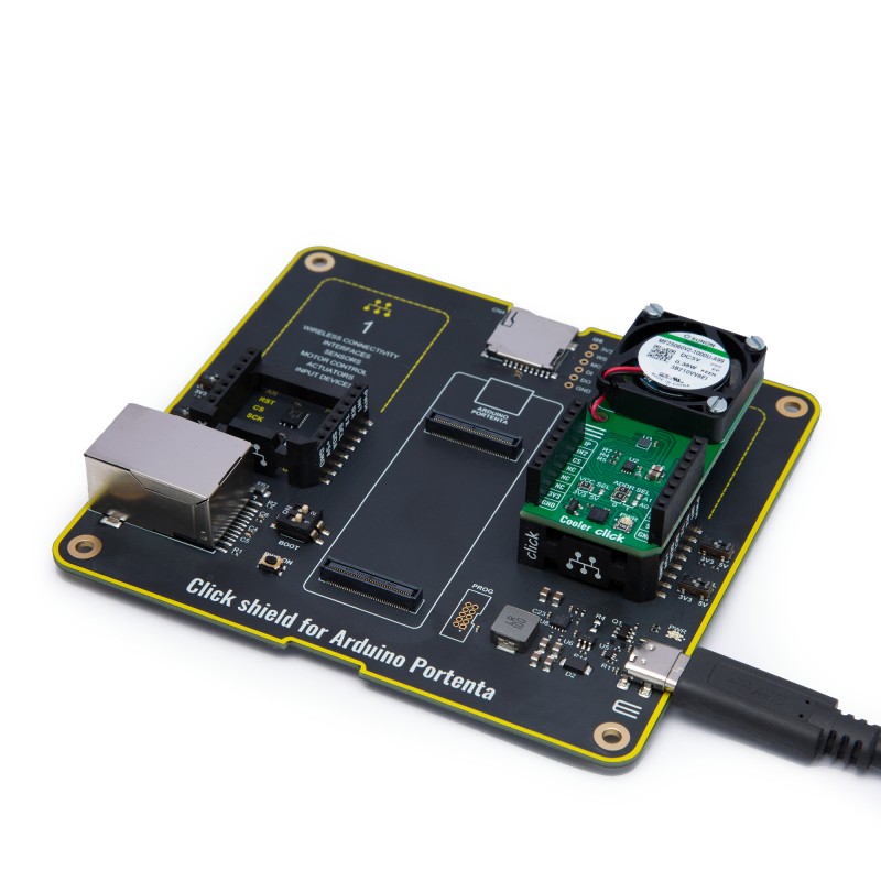 Clicker Arduino Click shield for Arduino Portenta
