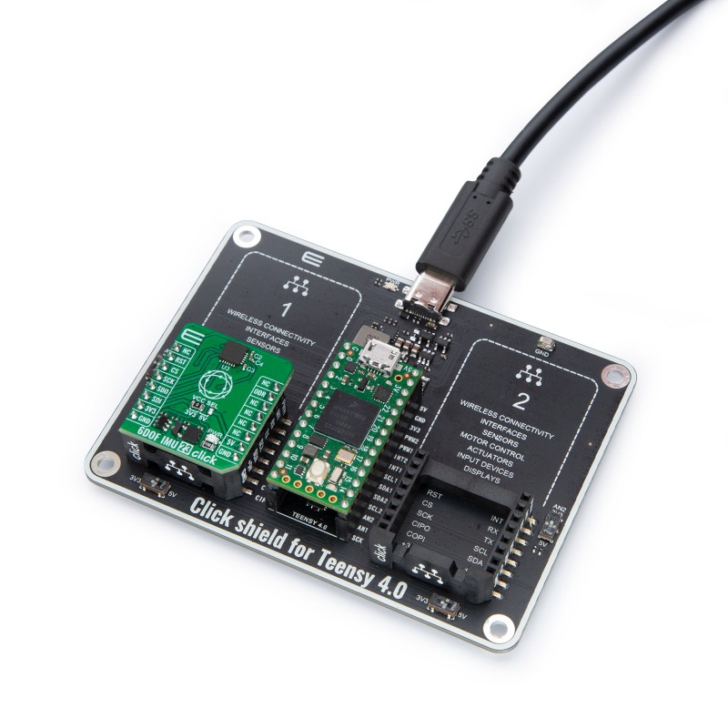 Carte USB Teensy version 4.0 avec broches soudées - RobotShop Carte USB Teensy version 4.0 avec broches soudées - RobotShop