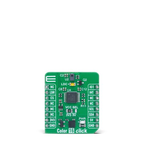 Click Se Color Color 16 Click - Multi-Channel Color Sensing | MIKROE-5421
