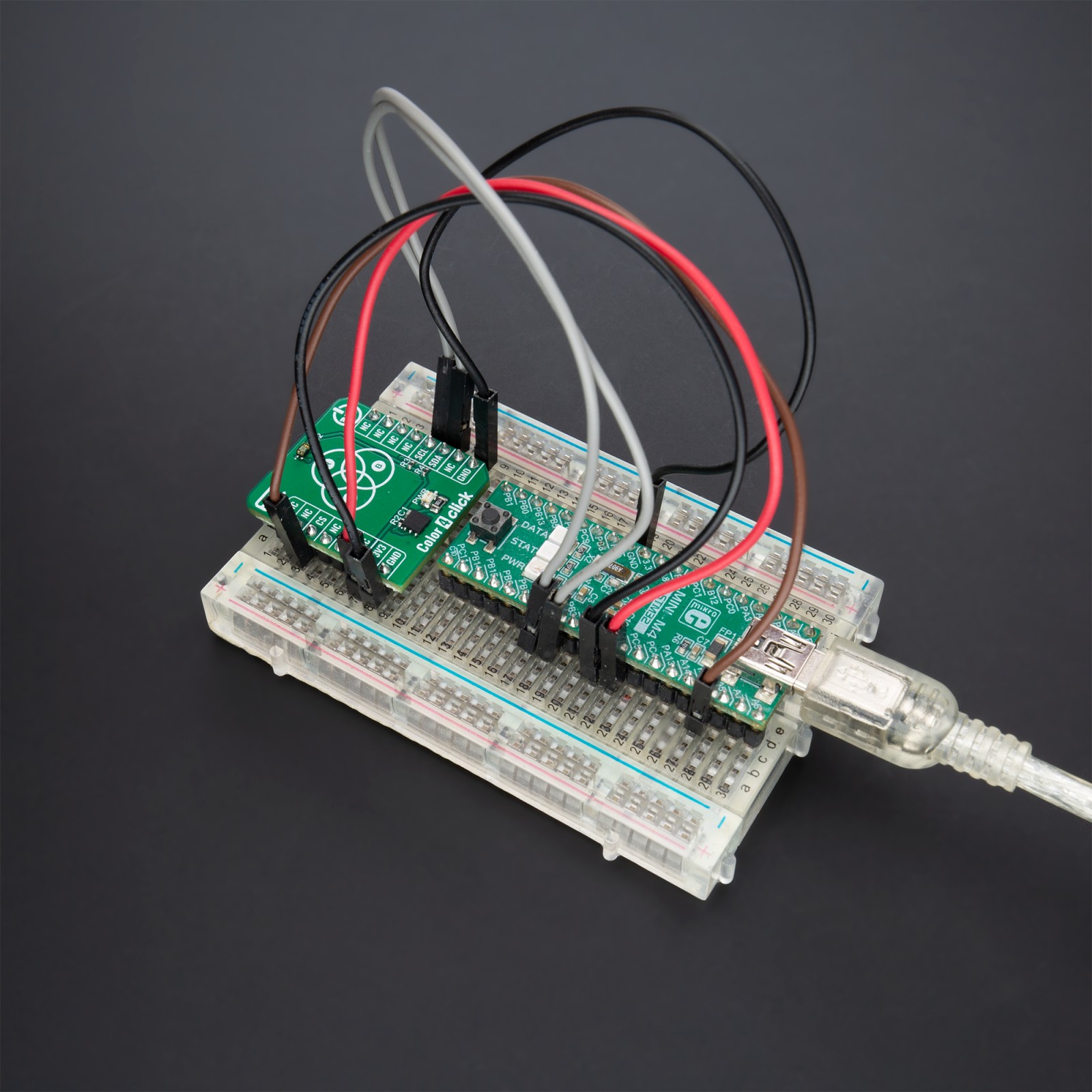 Color 4 Click with VEML6040 RGBW Light Sensor