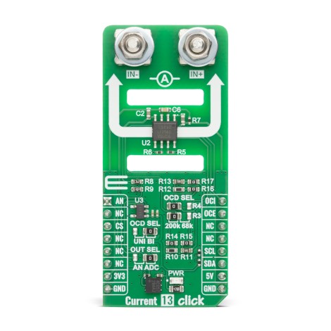 Shop Click Boards Sensors Current sensor Current 13 Click Front
